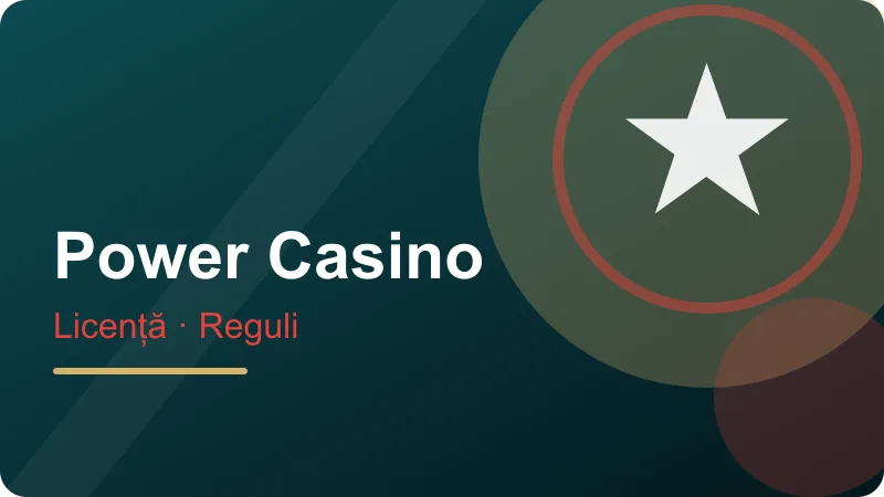 Power Casino – Licența ONJN și operatorul Power Casino Licența ONJN și operatorul Power Casino – ilustrație pentru secțiunea Power Casino